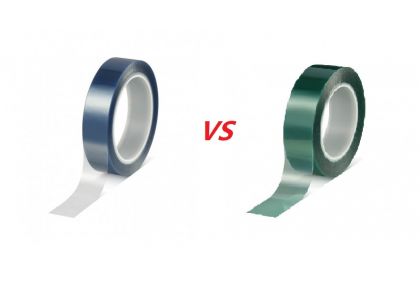 Choosing the Right Color: Blue Tape vs. Green Tape in Powder Coating Tape