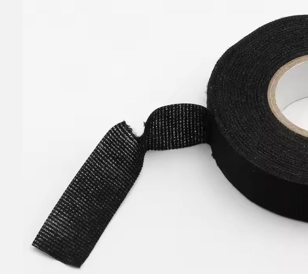 fabric non-adhesive wire loom wrap, non-adhesive wire loom wrap, adhesive free wire loom wrap, wire harness tape,adhesive free wire loom wrap,wiring loom tape，electrical loom tape，wiring harness tape