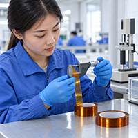 Adhesive tape quality inspection in our laboratory